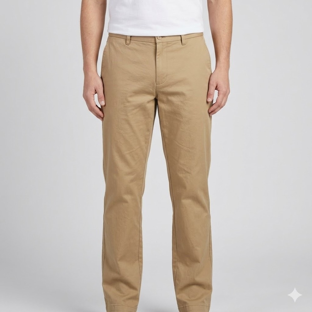 Dockers Signature Khaki Straight Fit Flex Comfort Chino Pants‎ 34x29 Tan